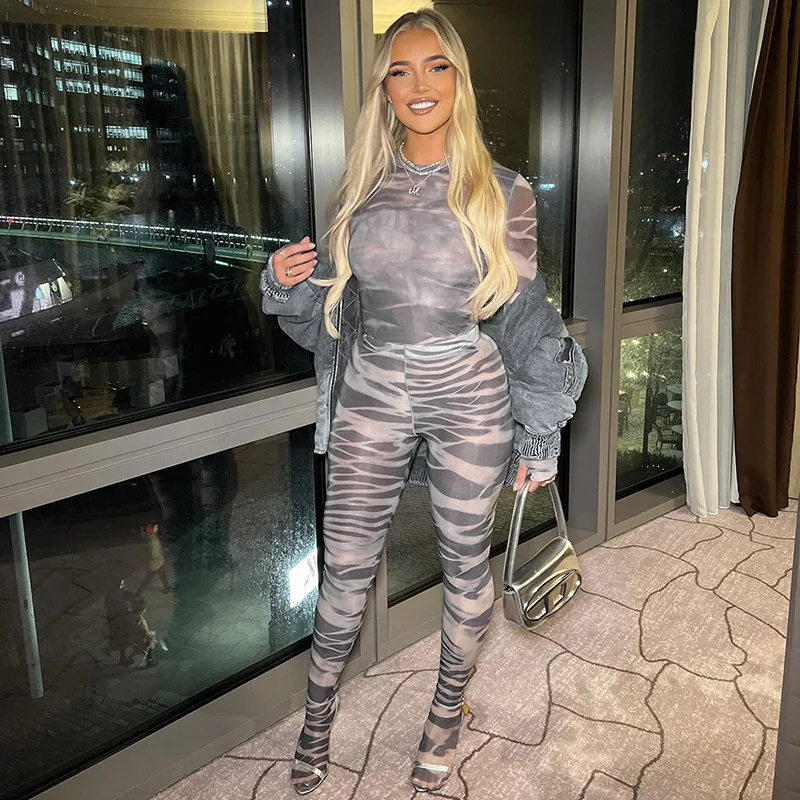 Gtpdpllt Print Mesh Jumpsuit Sexy Club Winter Outfits For Women Rompers Bodysuit And Leggings Two Piece Set Matching Pant Sets
Gtpdpllt Print Mesh Jumpsuit Sexy Club Winter Outfits For Women Rompers Bodysuit And Leggings Two Piece Set Matching Pant Sets