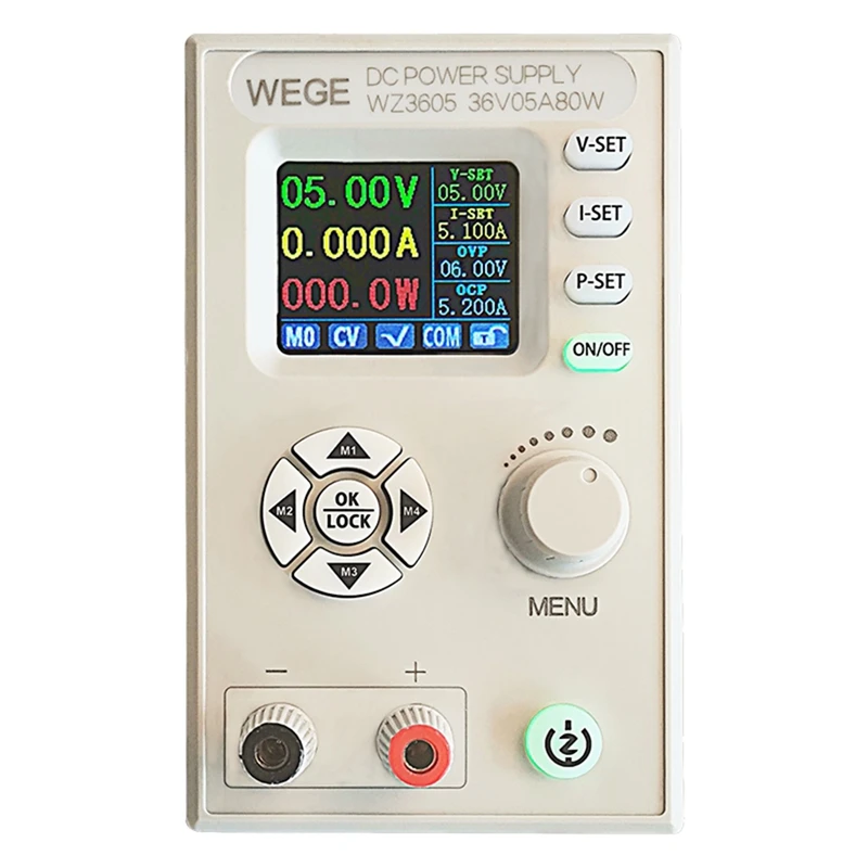WZ3605 Adjustable Digital Controlled DC Power Supply Step-Down Charging Module Voltage Regulator
WZ3605 Adjustable Digital Controlled DC Power Supply Step-Down Charging Module Voltage Regulator