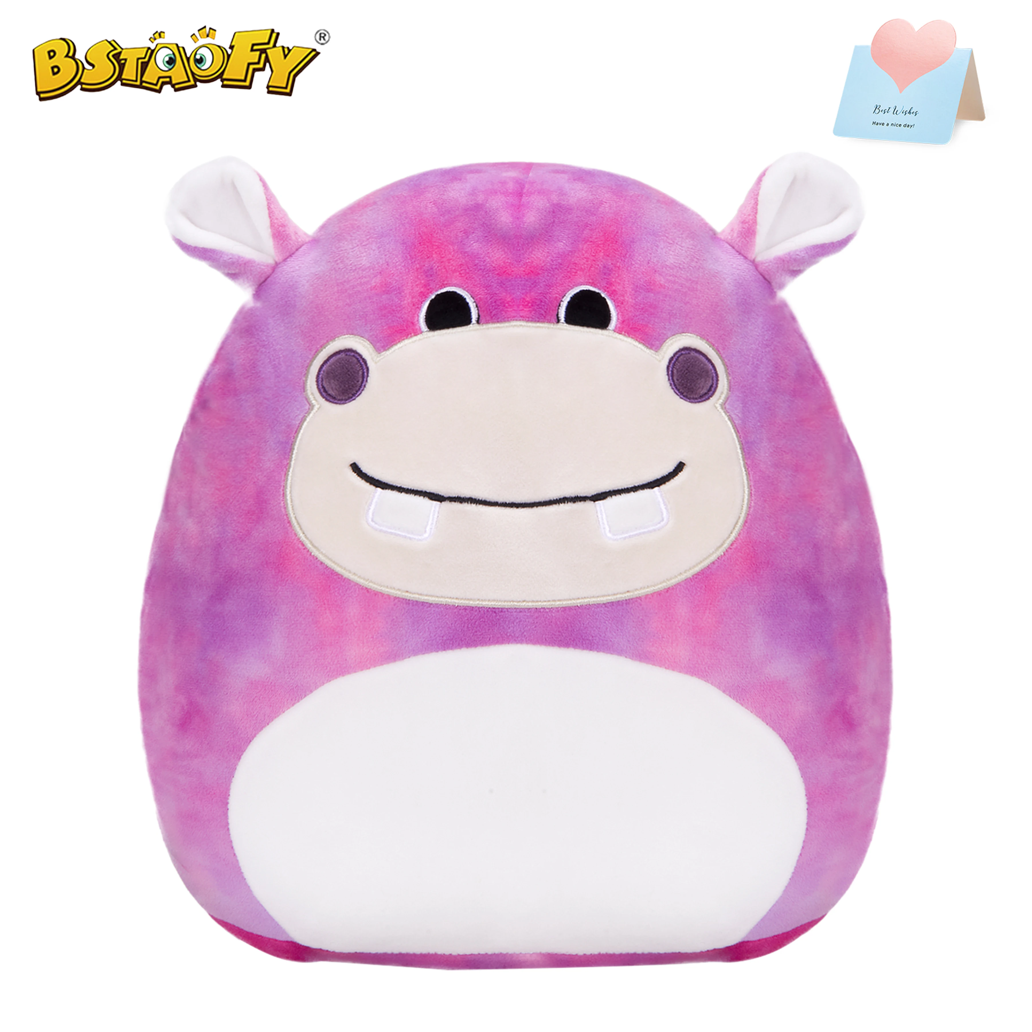 Bstaofy Cute Soft Throw Pillow Purple Hippo Kid's Plush Toy Safe Comfortable Round Cushion Children's Birthday Gift Home Decor
Bstaofy Cute Soft Throw Pillow Purple Hippo Kid's Plush Toy Safe Comfortable Round Cushion Children's Birthday Gift Home Decor