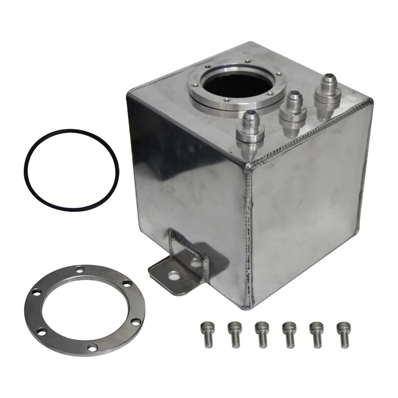 Racing Billet Aluminum AN6 Swirl Pot Fuel Surge Tank Silver for 044 External Fuel Pump
Racing Billet Aluminum AN6 Swirl Pot Fuel Surge Tank Silver for 044 External Fuel Pump