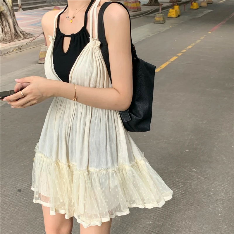 Elegant White Dresses Women Party Ruffle Dress Mini Dress Sweet Loose Lace Up Sweet Above Knee Mini Cottagecore Vestidos Kawaii
Elegant White Dresses Women Party Ruffle Dress Mini Dress Sweet Loose Lace Up Sweet Above Knee Mini Cottagecore Vestidos Kawaii