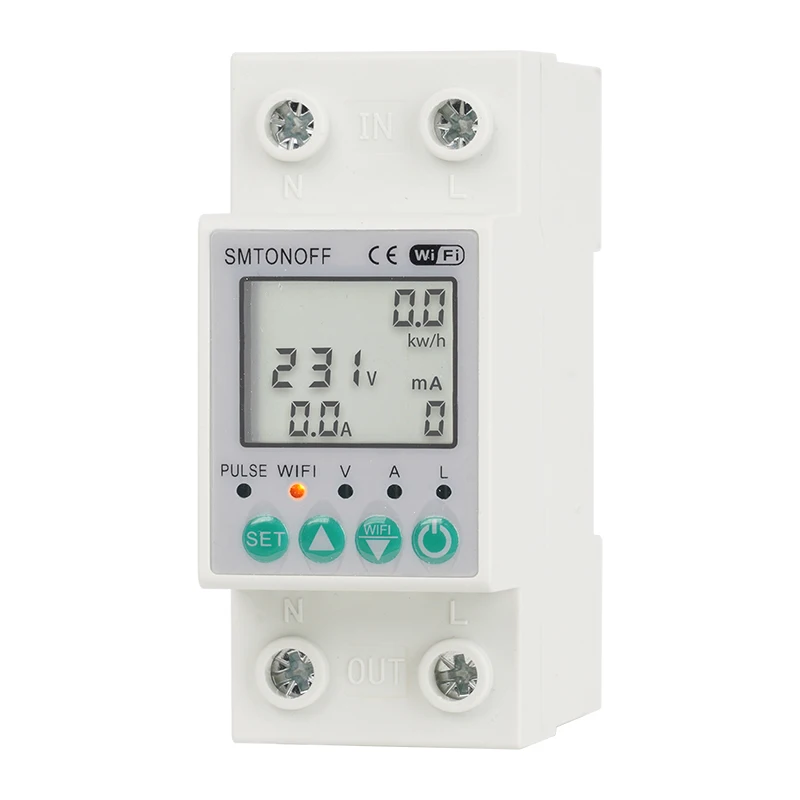 WIFI Breaker Prepaid meter Lot Switch Voice Remote control Alexa Yandex Alice Google by tuya smart life app for Smart Home
WIFI Breaker Prepaid meter Lot Switch Voice Remote control Alexa Yandex Alice Google by tuya smart life app for Smart Home