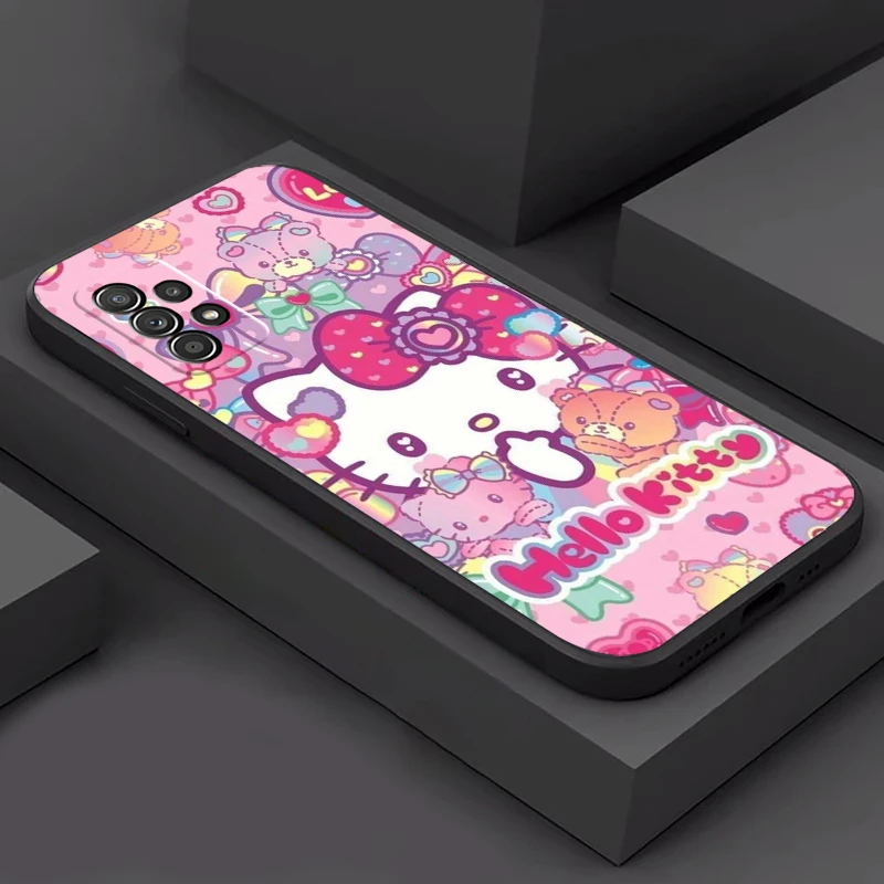 

Kuromi Hello Kitty Phone Cases For Samsung Galaxy S21 Plus S20 Lite S8 Plus S9 Plus S10 S10E S10 Lite M11 M12 Funda Carcasa
