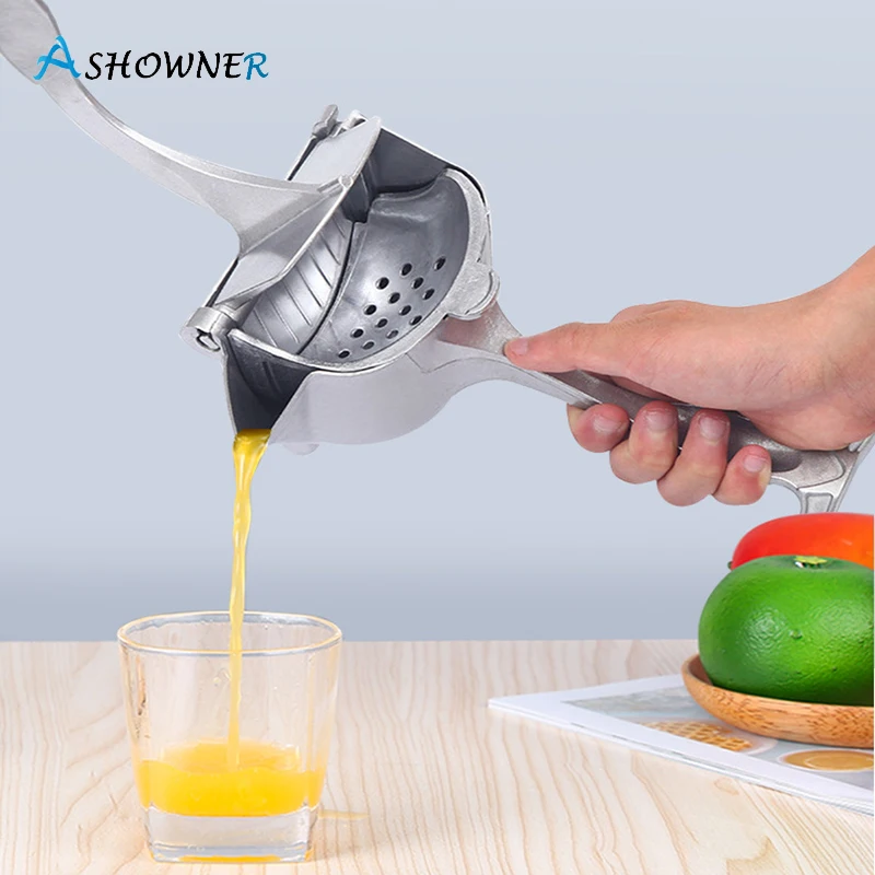 Manual Juice Squeezer Aluminum Alloy Hand Pressure Orange Juicer Pomegranate Lemon Squeezer Juice Maker Kitchen Accessories
Manual Juice Squeezer Aluminum Alloy Hand Pressure Orange Juicer Pomegranate Lemon Squeezer Juice Maker Kitchen Accessories
