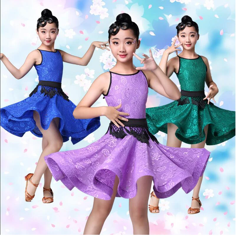 Girls Latin dancing dress Kids Salsa Dance wear clothing Sleeveless Children's performance Carnival Latin Stage wear clothes
Girls Latin dancing dress Kids Salsa Dance wear clothing Sleeveless Children's performance Carnival Latin Stage wear clothes