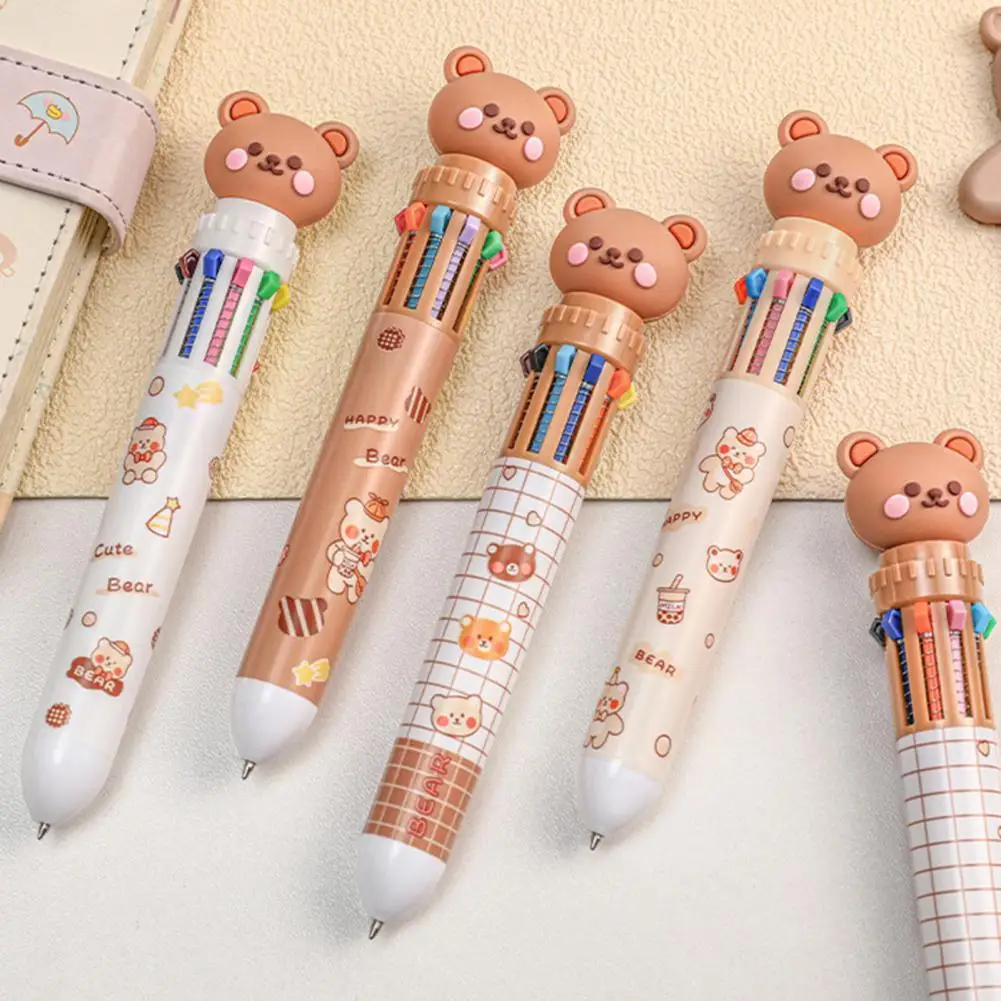 Portable 2Pcs Helpful 10 Colors Snap Design Gel Pen Comfortable Grip Stationery Pen Multi-color for Home
Portable 2Pcs Helpful 10 Colors Snap Design Gel Pen Comfortable Grip Stationery Pen Multi-color for Home