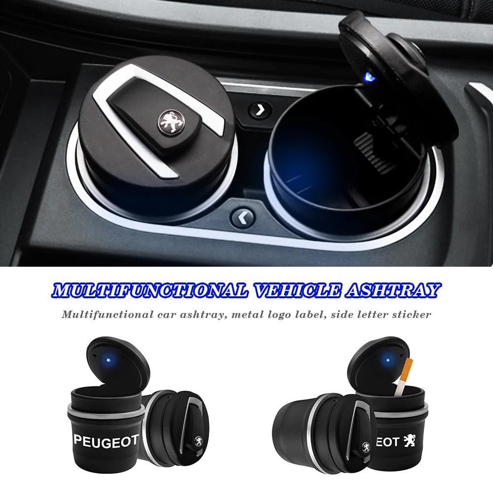 Car Ashtray Flame Retardant Cigarette Holder Universal High Quality Simple Beautiful Convenient Life Metal Car Logo For Peugeot
Car Ashtray Flame Retardant Cigarette Holder Universal High Quality Simple Beautiful Convenient Life Metal Car Logo For Peugeot