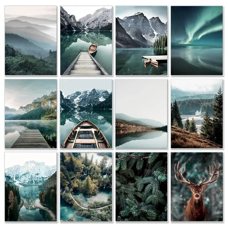 GATYZTORY 40x50cm Painting by numbers Adults Crafts Canvas Painting Forest Scenery DIY Pictures by numbers Kill Time Home decor
GATYZTORY 40x50cm Painting by numbers Adults Crafts Canvas Painting Forest Scenery DIY Pictures by numbers Kill Time Home decor