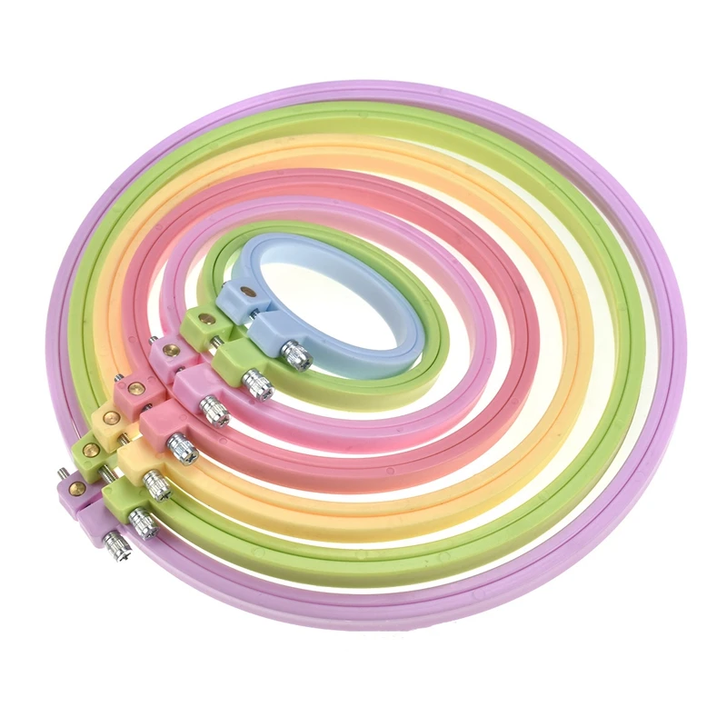 7Pcs Embroidery Hoops Embroidered Stretch Tool Hand Sewing Accessories Embroidered Hoop Circles Embroidery Frame Ring
7Pcs Embroidery Hoops Embroidered Stretch Tool Hand Sewing Accessories Embroidered Hoop Circles Embroidery Frame Ring