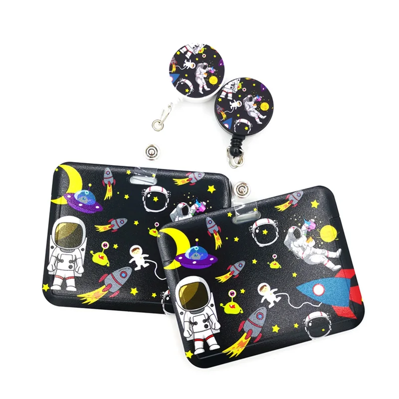 Moon Astronaut Universe Horizontal ID Retractable Badge Holder Reel ID Badge Holder Clip Key Ring Name Card Keychain Nurse Work
Moon Astronaut Universe Horizontal ID Retractable Badge Holder Reel ID Badge Holder Clip Key Ring Name Card Keychain Nurse Work