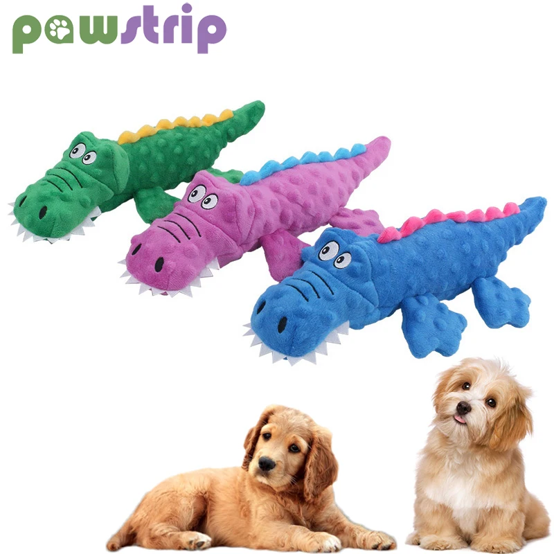 Plush Animals Dog Toy Funny Cartoon Crocodile Pet Squeaky Toys Puppy Chew Training Interactive Toy Cleaning Teeth Pet Supplies
Plush Animals Dog Toy Funny Cartoon Crocodile Pet Squeaky Toys Puppy Chew Training Interactive Toy Cleaning Teeth Pet Supplies