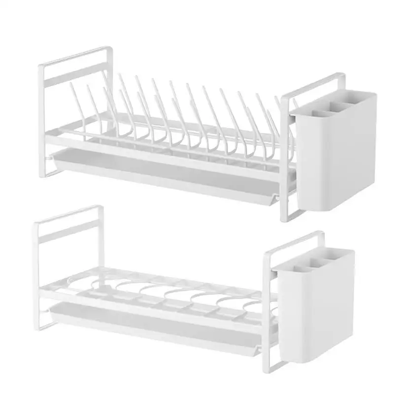 Plate Rack Drainer Large Dish Drying Rack Sponge Storage Faucet Holder Adjustable Shelf Plate Drying Rack Dish Kitchen Gadget
Plate Rack Drainer Large Dish Drying Rack Sponge Storage Faucet Holder Adjustable Shelf Plate Drying Rack Dish Kitchen Gadget