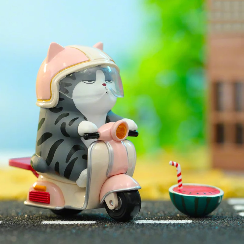 

Long Live My Emperor Cat Blind Box Toys Novice on The Road Secret Pets Lucky Mystery Box Model Office Ornaments Kids Gift
