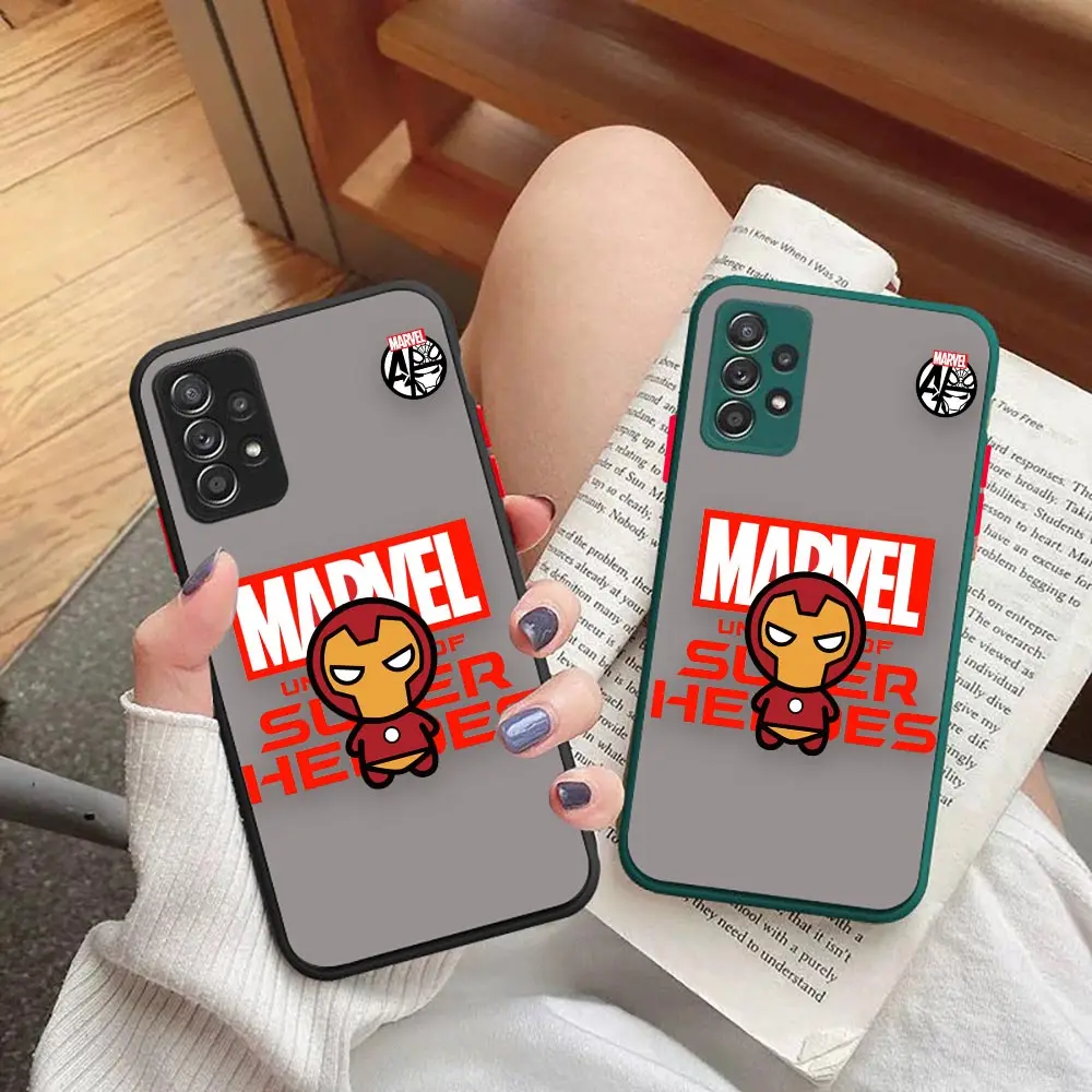 Cartoon Marvel Superhero Matte A73 Case For Samsung Galaxy A53 A33 A02S A03S A22 A32 A71 A73 A51 A52 A72 A73 A30 A50 A70 Case
Cartoon Marvel Superhero Matte A73 Case For Samsung Galaxy A53 A33 A02S A03S A22 A32 A71 A73 A51 A52 A72 A73 A30 A50 A70 Case