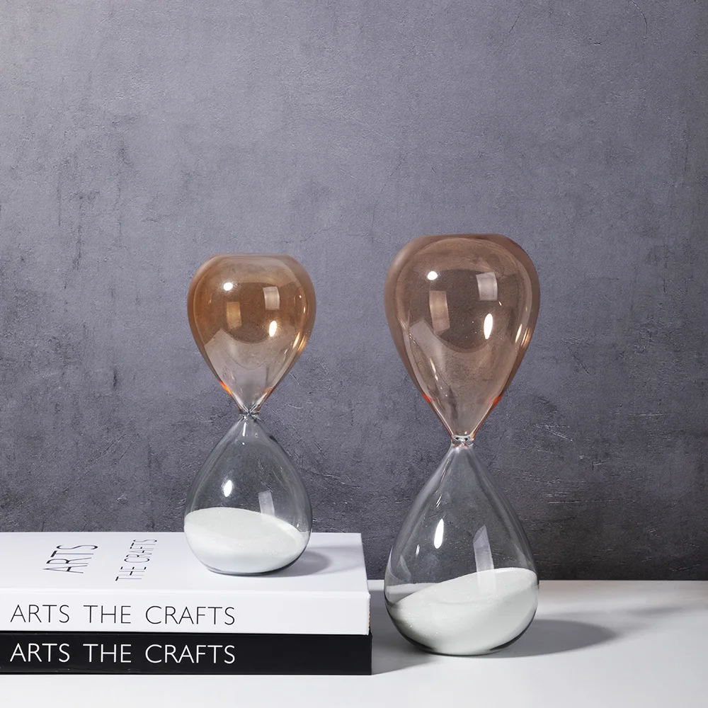 Home Item Classic Hourglass Home Decor Accessories Tabletop Glass Decoration Orange Sandglass Accessories For Home
Home Item Classic Hourglass Home Decor Accessories Tabletop Glass Decoration Orange Sandglass Accessories For Home
