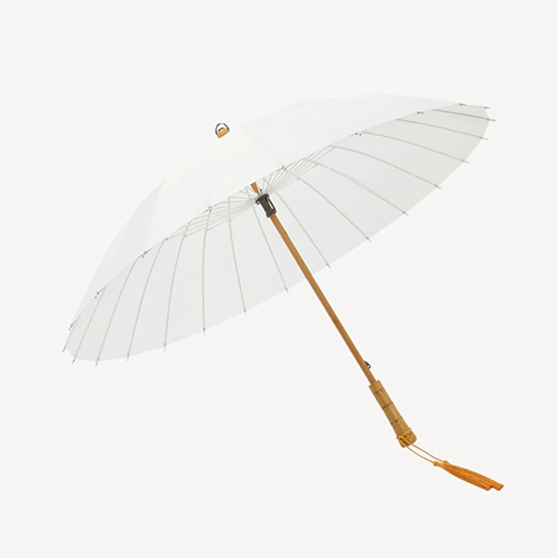 Sen 24K Long Pole Windproof Umbrella Retro Chinese Style Solid Color Straight Handle Sun And Rain Dual-use Umbrella
Sen 24K Long Pole Windproof Umbrella Retro Chinese Style Solid Color Straight Handle Sun And Rain Dual-use Umbrella