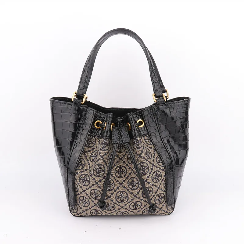 【GuKao】 Luxury Quality Versatile Crocodile Jacquard Bucket Bag Retractable Pocket Large Capacity Top Quality Ladies Bag
【GuKao】 Luxury Quality Versatile Crocodile Jacquard Bucket Bag Retractable Pocket Large Capacity Top Quality Ladies Bag