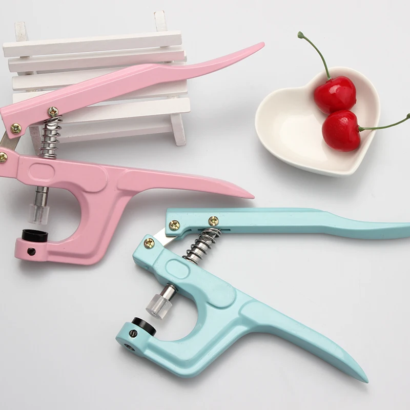 T5 T8 Resin Plastic Snap Button Installation Tool Blue Pink Hand Press Pliers Press Button Pliers High Quality Gift
T5 T8 Resin Plastic Snap Button Installation Tool Blue Pink Hand Press Pliers Press Button Pliers High Quality Gift