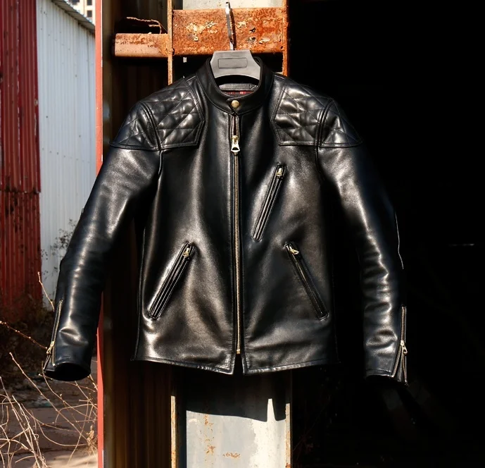 YR!Free shipping.Luxury Italy tanned heavy batik horsehide jacket,quality rider style,Men motor hard genuine leather coat,
YR!Free shipping.Luxury Italy tanned heavy batik horsehide jacket,quality rider style,Men motor hard genuine leather coat,