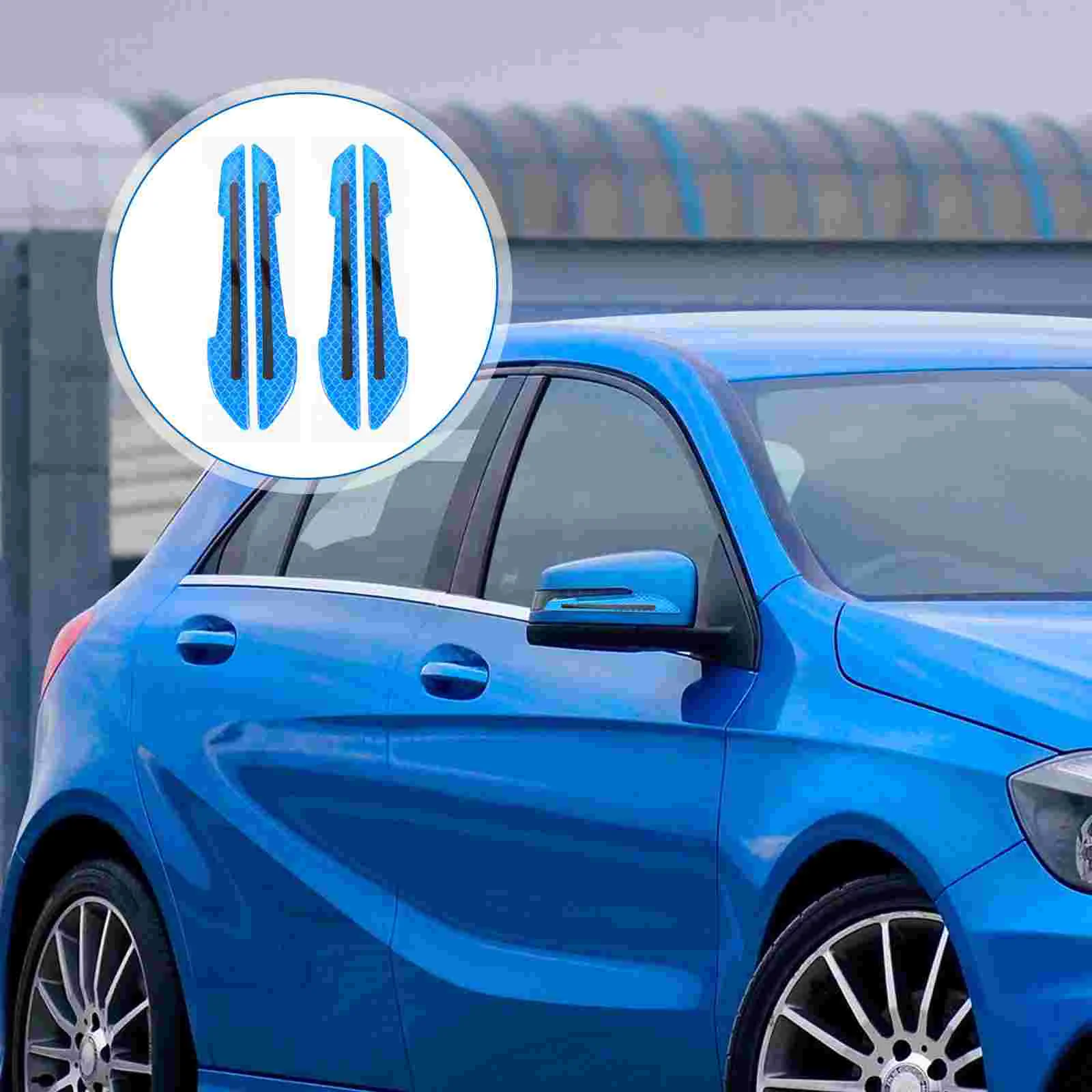 4 Pcs Bumper Stickers Strip Car Reflective Mirror Auto Warning Side Rearview Decal
4 Pcs Bumper Stickers Strip Car Reflective Mirror Auto Warning Side Rearview Decal