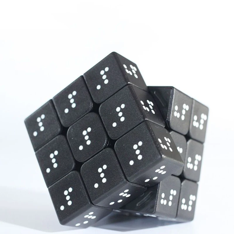 High Quality 3x3x3 Magic Cube 56mm Black 3x3 Speed Smooth Puzzle Cube Toys for Blind Learning Magico Cubo Relaxing Toy
High Quality 3x3x3 Magic Cube 56mm Black 3x3 Speed Smooth Puzzle Cube Toys for Blind Learning Magico Cubo Relaxing Toy