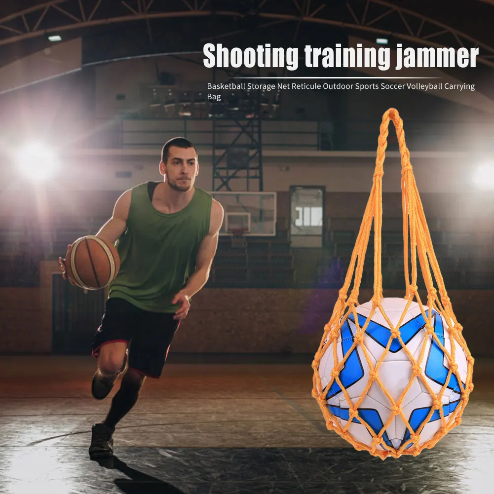 Basketball Storage Net Volleyball Carrying Bag Reticule Outdoor Sports Soccer for Indoor Exercise Sport Ornaments
Basketball Storage Net Volleyball Carrying Bag Reticule Outdoor Sports Soccer for Indoor Exercise Sport Ornaments