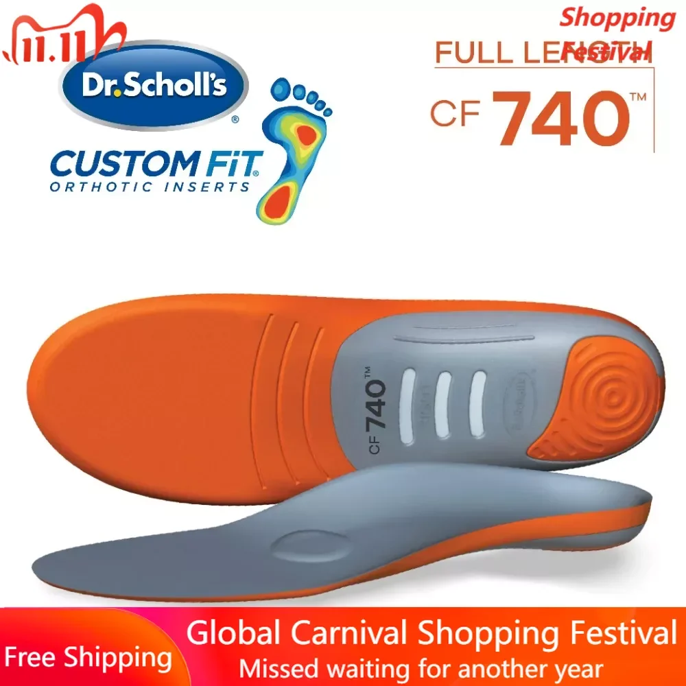 Custom Fit 740 Orthotics Full Length Inserts for Foot Knee & Low Back Pain Relief Insoles for Shoes 1 Pair Insole Orthopedic
Custom Fit 740 Orthotics Full Length Inserts for Foot Knee & Low Back Pain Relief Insoles for Shoes 1 Pair Insole Orthopedic