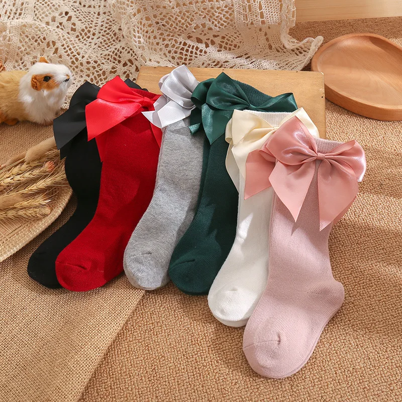 1 Pair Children Large Bow Shaped Mid Tube Socks Baby Socks Solid Color Cute and Comfortable Breathable Socks Cotton Soft Socks
1 Pair Children Large Bow Shaped Mid Tube Socks Baby Socks Solid Color Cute and Comfortable Breathable Socks Cotton Soft Socks