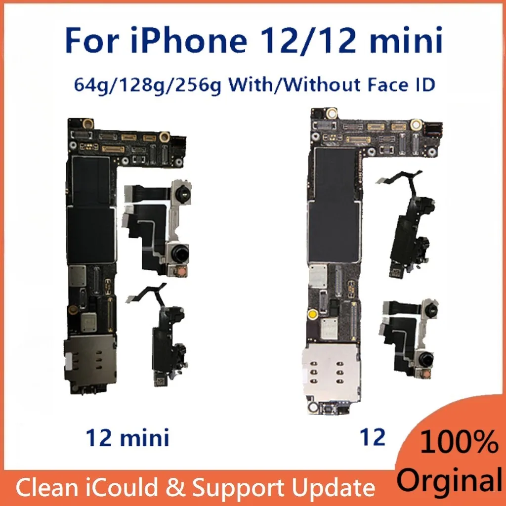 Чистая iCloud полностью работающая оригинальная материнская плата для iPhone 12 / 12 Mini 64 Гб/128 ГБ/256 ГБ материнская плата с распознаванием лица основ...
Чистая iCloud полностью работающая оригинальная материнская плата для iPhone 12 / 12 Mini 64 Гб/128 ГБ/256 ГБ материнская плата с распознаванием лица основ...