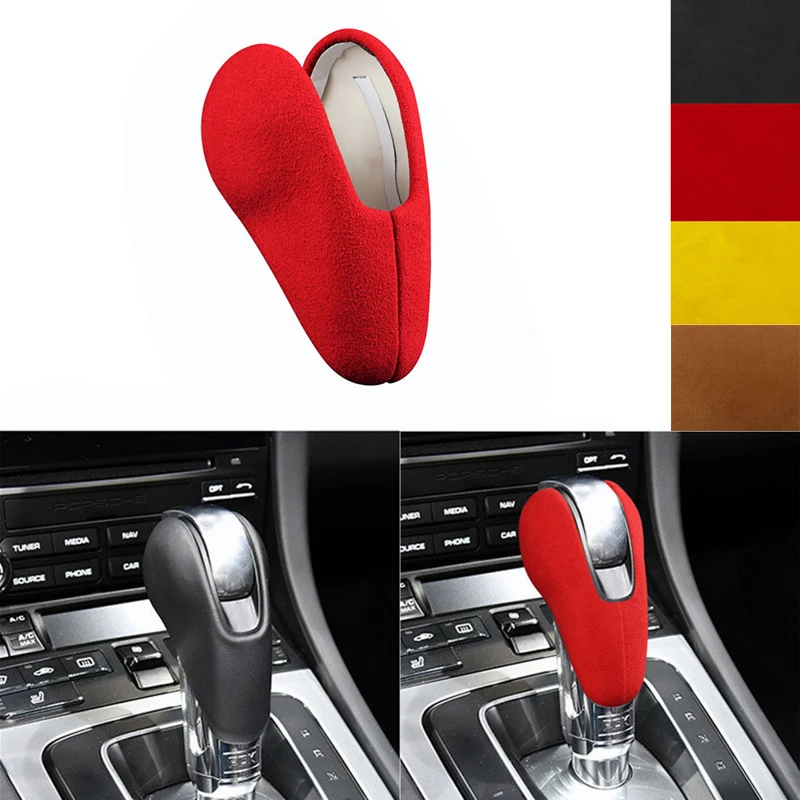 For Macan 911 718 Panamera Cayman Boxster Suede Wrap Interior Parts Car Accessories Gear Shift Head Cover Trim Sticker
For Macan 911 718 Panamera Cayman Boxster Suede Wrap Interior Parts Car Accessories Gear Shift Head Cover Trim Sticker