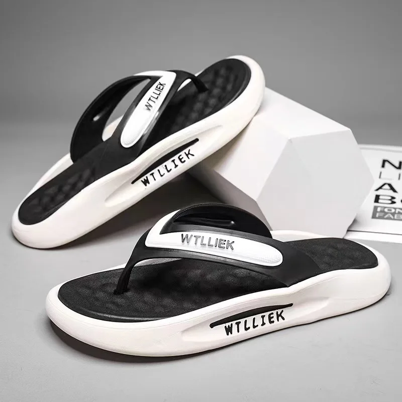 2023 Summer Men Flip Flops Soft Sole Indoor Home Slides Men Sandals Fashion Outdoor Beach Shoes Letter Male Slippers Big Size 44
2023 Summer Men Flip Flops Soft Sole Indoor Home Slides Men Sandals Fashion Outdoor Beach Shoes Letter Male Slippers Big Size 44