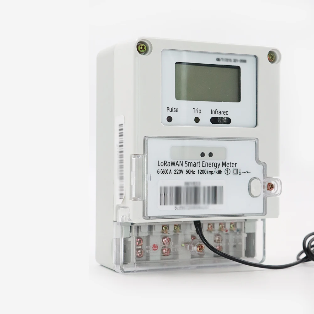 LoRaWAN 220V 6in1 Volt Amp Watt Energy Frequency Electric Smart Kwh Meter Digital Power Factor Meter Blue Accessory
LoRaWAN 220V 6in1 Volt Amp Watt Energy Frequency Electric Smart Kwh Meter Digital Power Factor Meter Blue Accessory