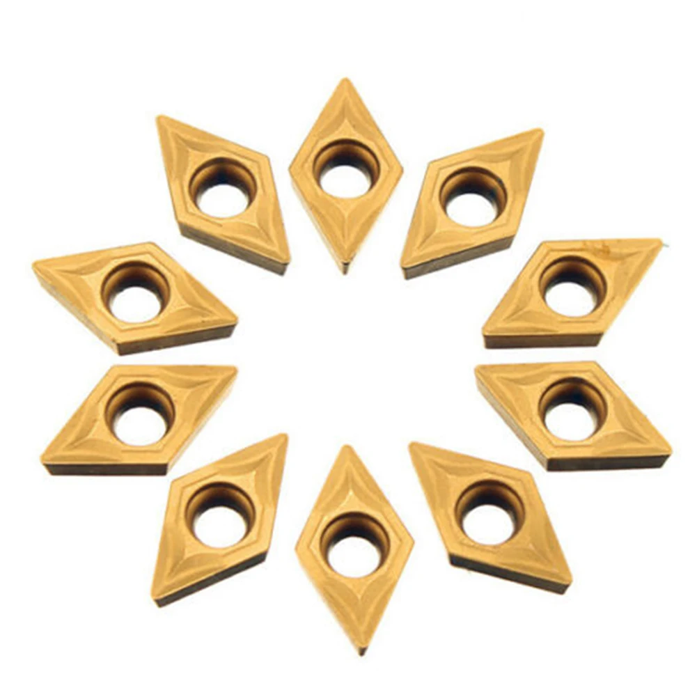 20pcs DCMT070204 YBC251 Carbide Inserts High Hardness Fit Lathe Turning Tool Holder Boring Bar For Stainless Steel Turning Tools
20pcs DCMT070204 YBC251 Carbide Inserts High Hardness Fit Lathe Turning Tool Holder Boring Bar For Stainless Steel Turning Tools