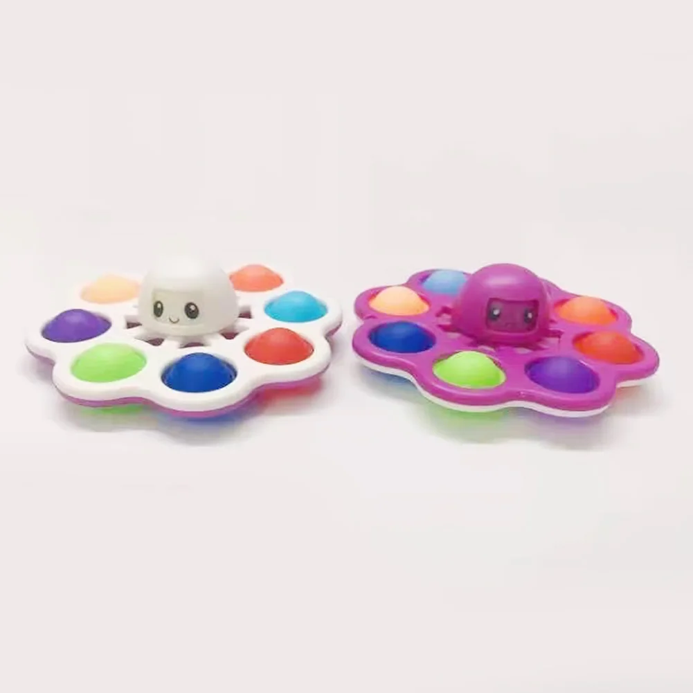 Flip Octopus Fidget Spinner Stress Relief Toy Octopus Change Faces Spinner Push Bubble Squeeze Sensory Toys for Kids Gift
Flip Octopus Fidget Spinner Stress Relief Toy Octopus Change Faces Spinner Push Bubble Squeeze Sensory Toys for Kids Gift