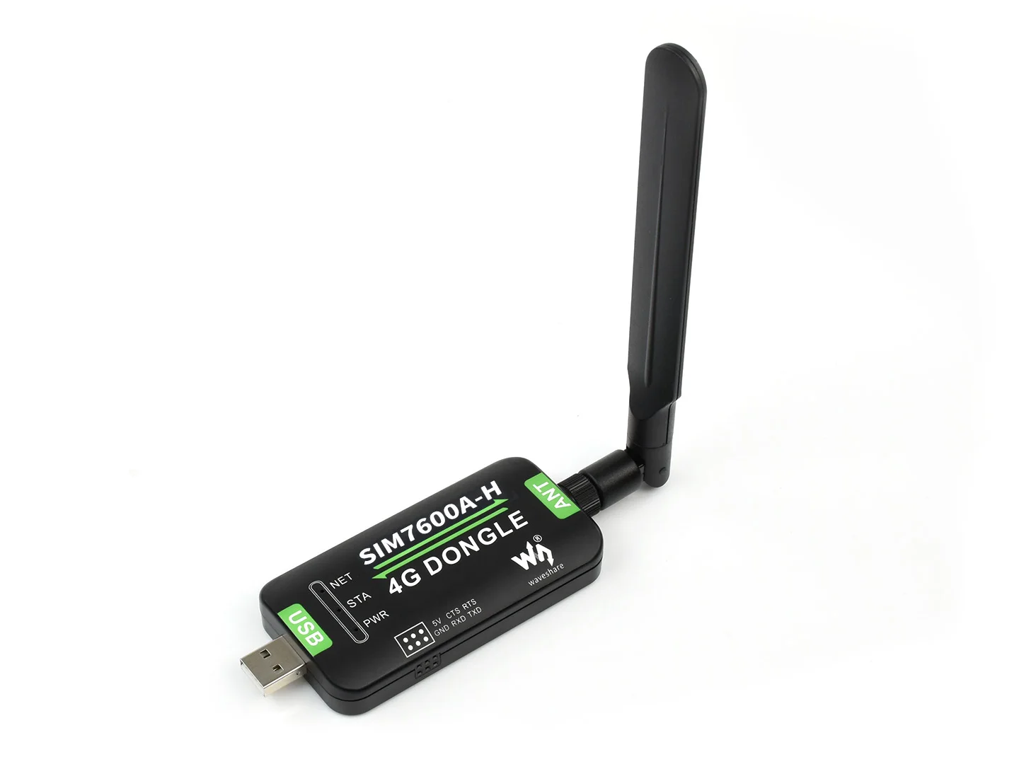 SIM7600A-H 4G DONGLE с антенной, коммуникация 4G промышленного класса и периферийное позиционирование GNSS, для Северной Америки (AT&T)
SIM7600A-H 4G DONGLE с антенной, коммуникация 4G промышленного класса и периферийное позиционирование GNSS, для Северной Америки (AT&T)