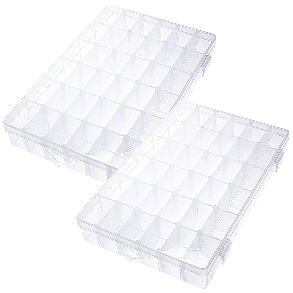 2Pcs Compartments Bead Organizers Floss Portable Cases For Craft Thread Storage for Bead Sundries Craft Tool
2Pcs Compartments Bead Organizers Floss Portable Cases For Craft Thread Storage for Bead Sundries Craft Tool