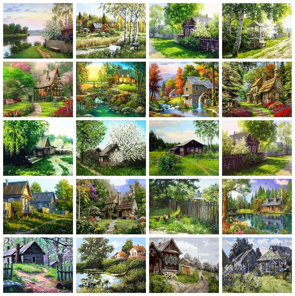 AZQSD Painting By Numbers For Children House Nature Landscape Handmade Pictures By Numbers Garden Home Decor Gift Wall Art
AZQSD Painting By Numbers For Children House Nature Landscape Handmade Pictures By Numbers Garden Home Decor Gift Wall Art