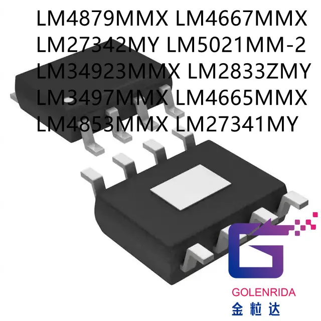 10 шт. LM4879MMX LM4667MMX LM27342MY LM5021MM-2 LM34923MMX LM2833ZMY LM3497MMX LM4665MMX LM4853MMX LM27341MY IC
10 шт. LM4879MMX LM4667MMX LM27342MY LM5021MM-2 LM34923MMX LM2833ZMY LM3497MMX LM4665MMX LM4853MMX LM27341MY IC