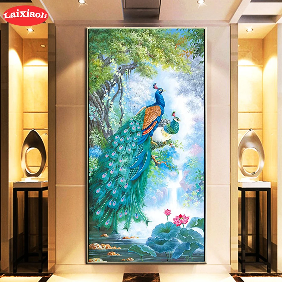 5D DIY Diamond Embroidery Colorful Animal Peacock Picture Rhinestone Diamond Painting Cross Stitch Mosaic New Arrival Wall Art
5D DIY Diamond Embroidery Colorful Animal Peacock Picture Rhinestone Diamond Painting Cross Stitch Mosaic New Arrival Wall Art