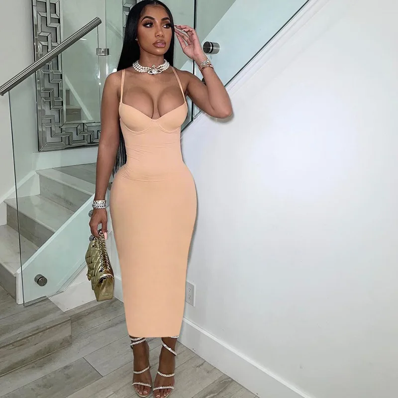 European Style Woman Dress Spaghetti Strap Summer Vestido V-neck Bodycon Dress Woman
European Style Woman Dress Spaghetti Strap Summer Vestido V-neck Bodycon Dress Woman