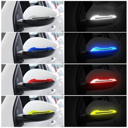 2PCS Car Reflective Stickers Warning Strip Tape Traceless Protective Car Sticker Warn on Car Rearview Mirror Sticker Exterior
2PCS Car Reflective Stickers Warning Strip Tape Traceless Protective Car Sticker Warn on Car Rearview Mirror Sticker Exterior