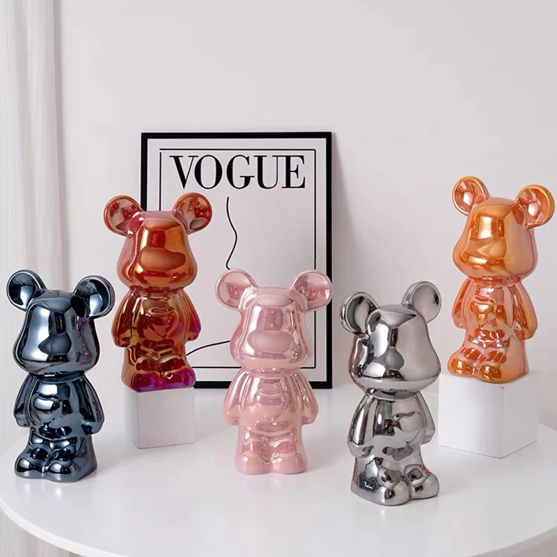 Nordic Home Decor Colorful Pearly Bear Figurines Living Room Decoration Ceramic Coin Piggy Bank Kawaii Accessories Home Decor
Nordic Home Decor Colorful Pearly Bear Figurines Living Room Decoration Ceramic Coin Piggy Bank Kawaii Accessories Home Decor
