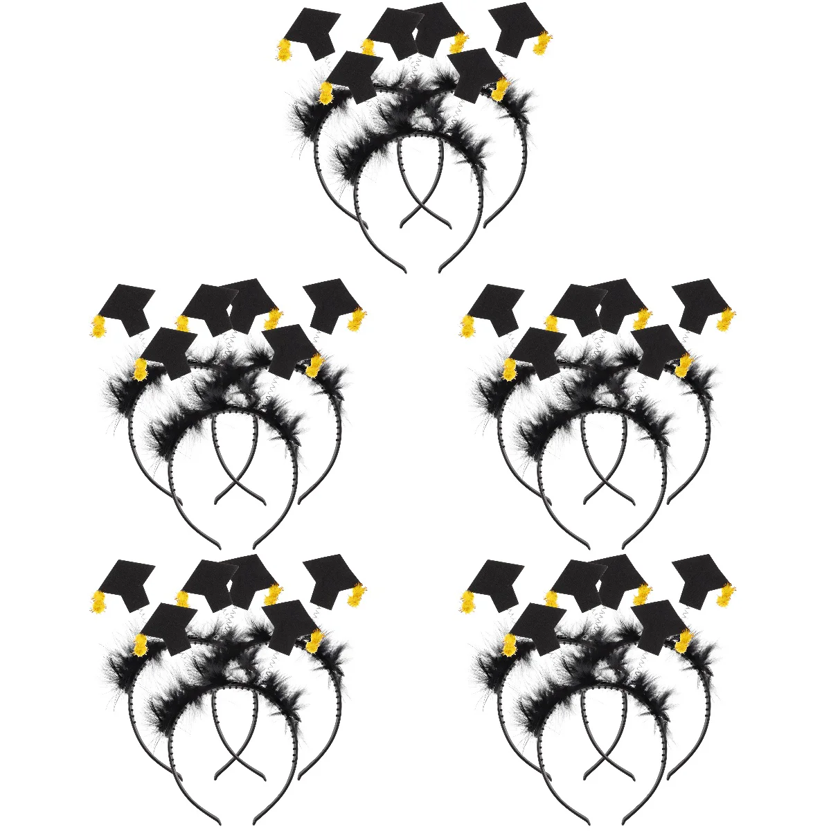 15 pcs Graduation Bachelor Cap Hair Hoop Graduation Dress Up Hairband Party Decoration
15 pcs Graduation Bachelor Cap Hair Hoop Graduation Dress Up Hairband Party Decoration