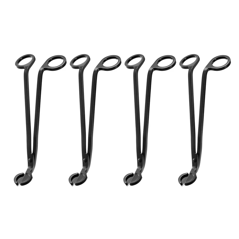 Candle Wick Trimmer Candle Cutter Stainless Steel Wick Clipper Scissor Candle Tool (Matte Black, 4 Pieces)
Candle Wick Trimmer Candle Cutter Stainless Steel Wick Clipper Scissor Candle Tool (Matte Black, 4 Pieces)