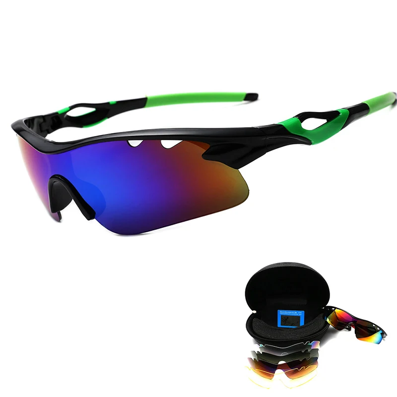 Fashion Polarized Sunglasses Outdoor Riding Sports Glasses 5 In 1 Mountain Cycling Protection Goggles Eyewear Set
Fashion Polarized Sunglasses Outdoor Riding Sports Glasses 5 In 1 Mountain Cycling Protection Goggles Eyewear Set