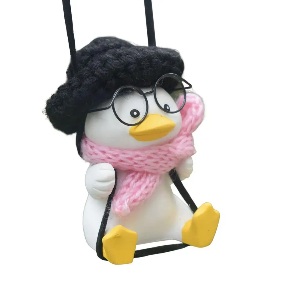 Swinging Duck Car Hanging Ornament Cute Car Rearview Mirror Pendant Swing Duck For Auto Decoration Ornament Accessories Gifts
Swinging Duck Car Hanging Ornament Cute Car Rearview Mirror Pendant Swing Duck For Auto Decoration Ornament Accessories Gifts