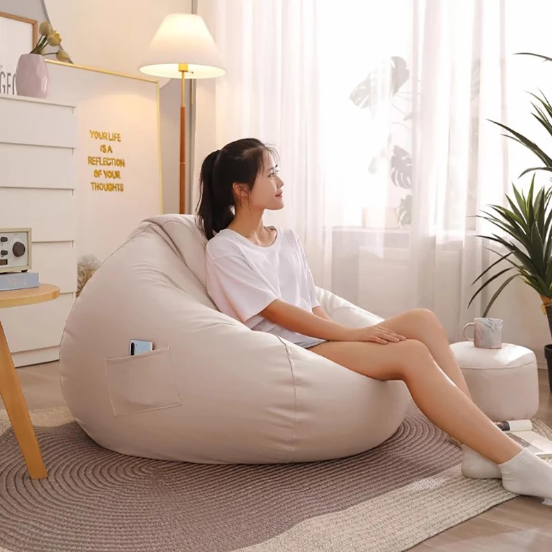 Ins Cute Lazy Bean Bag Sofa Filling White Colour Reading Living Room Bean Bag Sofa Puffs Floor Sofa Perezosos Household Items
Ins Cute Lazy Bean Bag Sofa Filling White Colour Reading Living Room Bean Bag Sofa Puffs Floor Sofa Perezosos Household Items