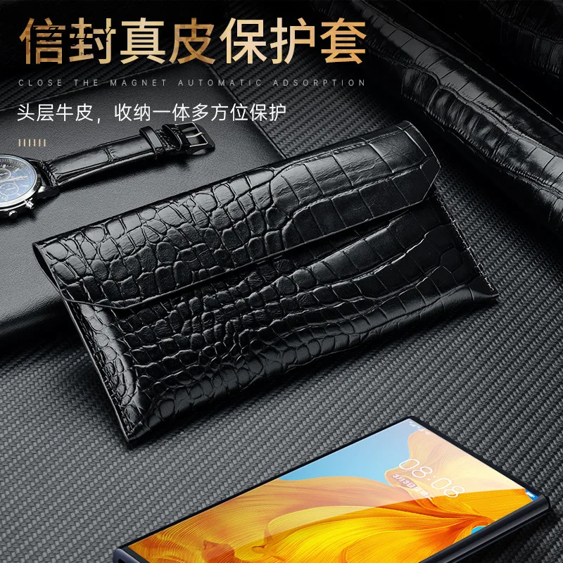 Suitable for Huawei Matex protective cover folding mobile phone case Samsung leather envelope cowhide business fall proof
Suitable for Huawei Matex protective cover folding mobile phone case Samsung leather envelope cowhide business fall proof