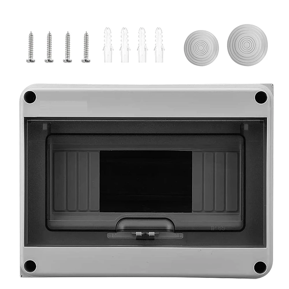 HT Waterproof Distribution Box 200 X 155 X 95 Mm Outdoor Box Surface-Mounted 1Row 8 Modules IP65 Fuse Box Home Supplies
HT Waterproof Distribution Box 200 X 155 X 95 Mm Outdoor Box Surface-Mounted 1Row 8 Modules IP65 Fuse Box Home Supplies