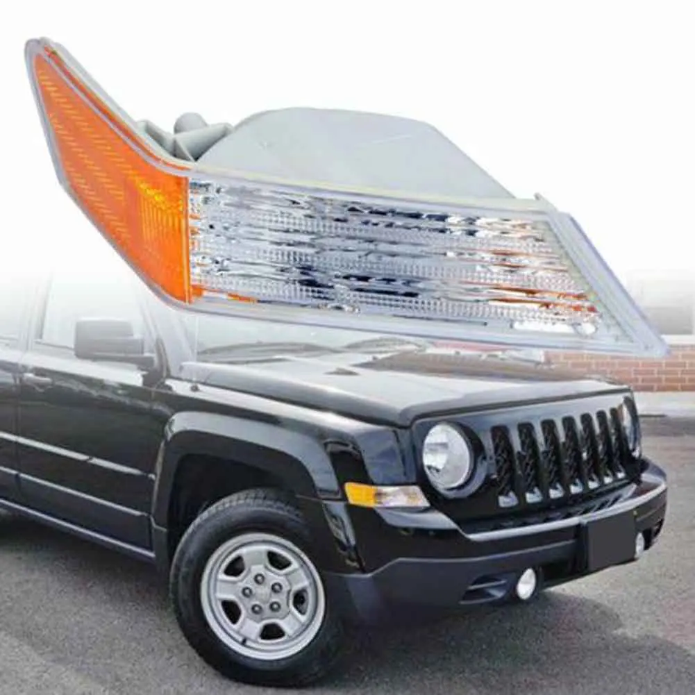 1pc Front Side Parking Light Turn Signal Lens Cover For Jeep Patriot 2007-2016 68004181AC 68004180AC ABS Housing + PMMA Lens
1pc Front Side Parking Light Turn Signal Lens Cover For Jeep Patriot 2007-2016 68004181AC 68004180AC ABS Housing + PMMA Lens